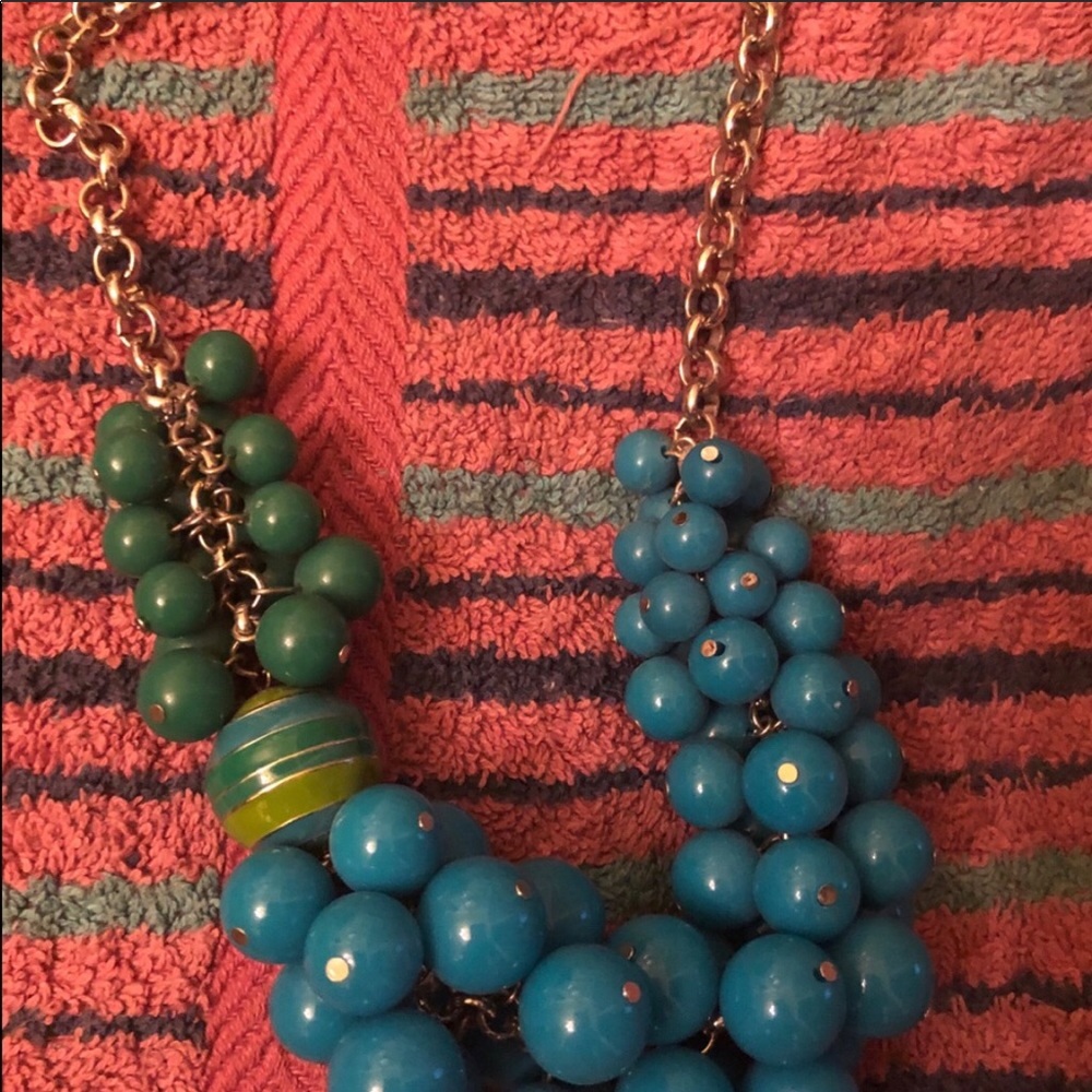 Massive layers balls baubles colorful necklace Perfect to Dress Up Style Look